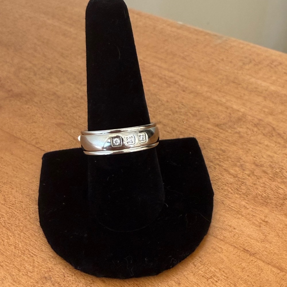 Stainless steel and cece ring